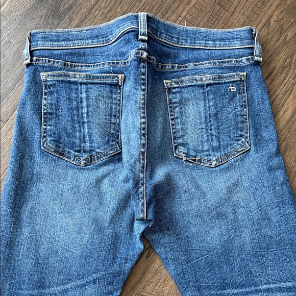 Rag & Bone Classic Blue Denim Jeans - Picture 3 of 3